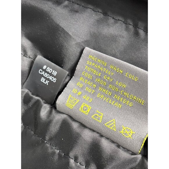 Kenneth Cole Reaction Men's Black Semi-Insulated Relaxed Trench Coat Size M - Picture 7 of 11